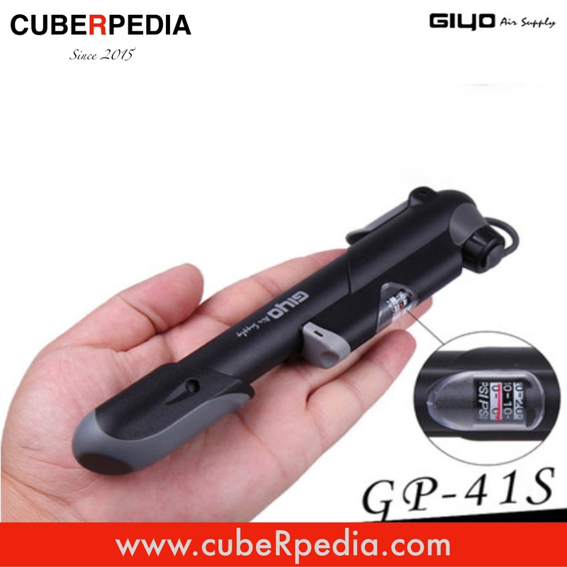 Taiwan GIYO mini Air Pump Pressure Gauge Inflator GP-41S