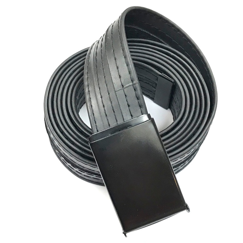 Waste Belt made with Bicycle Inner Tubes.  Trim for a perfect fit!