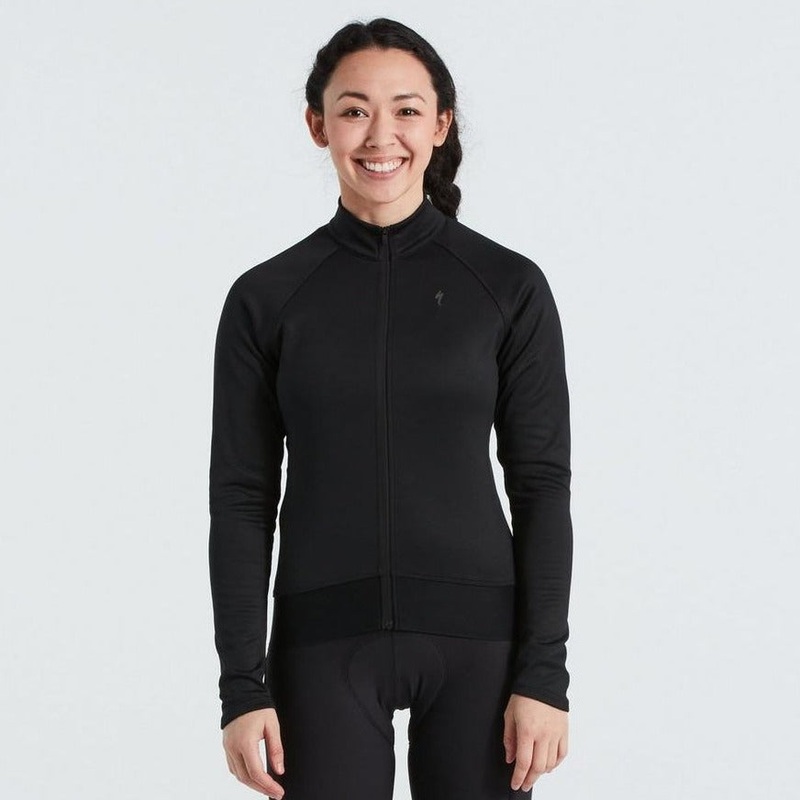 Women’s RBX Expert Long Sleeve Thermal Jersey Black