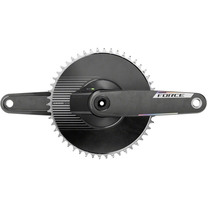 SRAM Force 1 AXS Power Meter Crankset – 170mm 12-Speed 50t Aero PM Chainring 8-Bolt Direct Mount DUB Spindle Carbon E1
