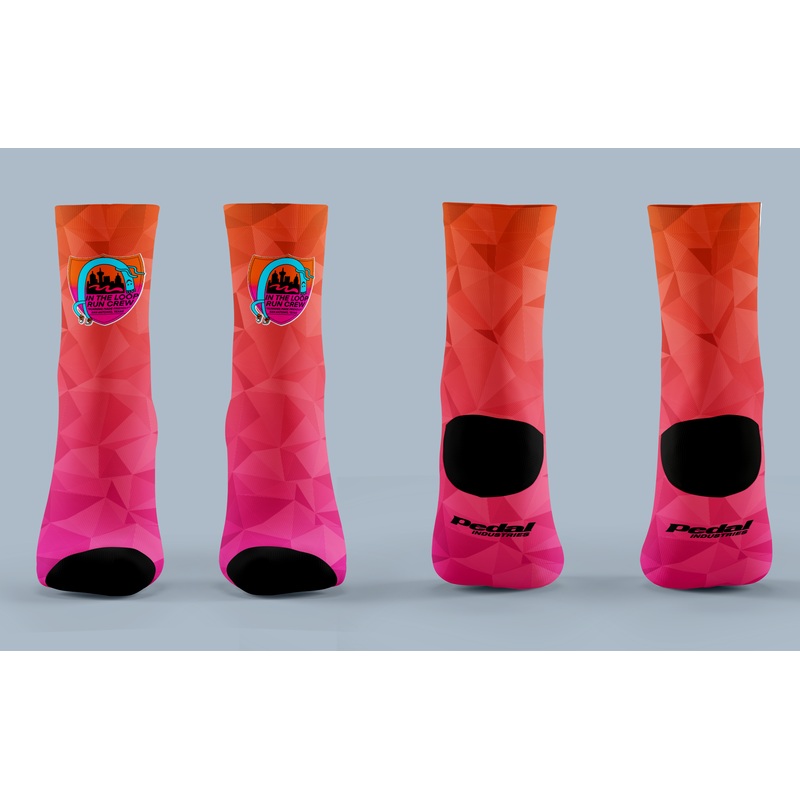 In The Loop Run Crew 2023 SUBLIMATED SOCK