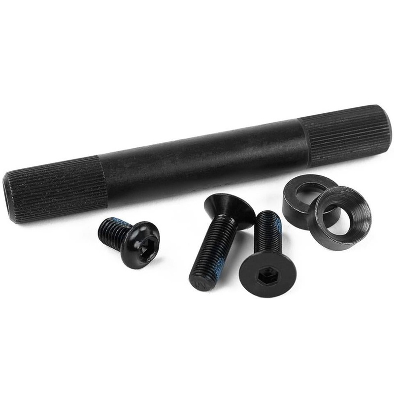 Mission Crank Spindles Black