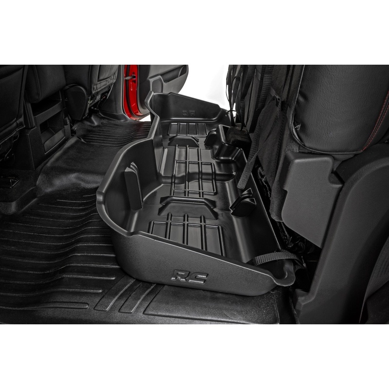 Rough Country | Under Seat Storage | Crew Cab | Chevy/GMC 1500/2500HD/3500HD 2WD/4WD | RC09031A