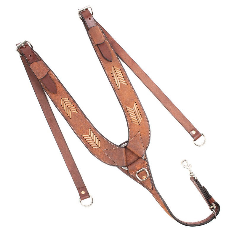 Teskey’s Roughout Pulling Collar w/Rawhide Heavy Oil