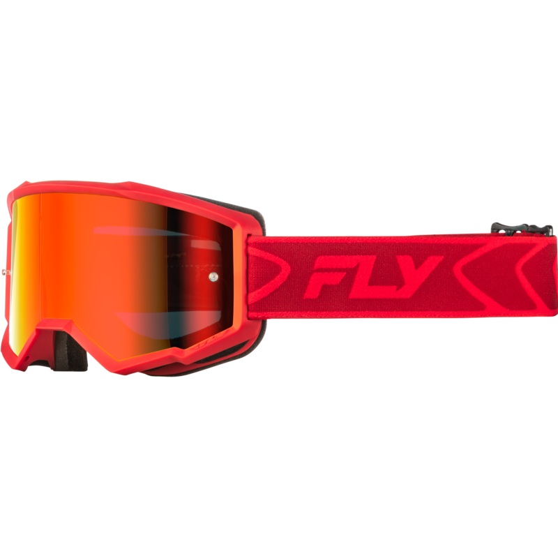 Zone Goggle Red/Crimson W/ Red Mirror/Smoke Lens