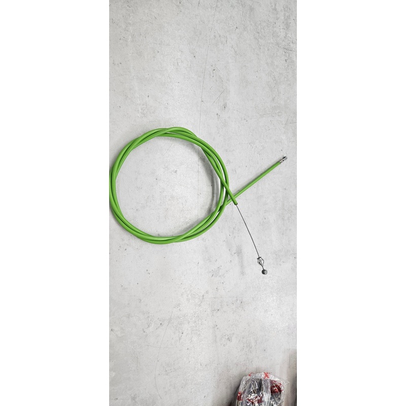 Brake cable rear green