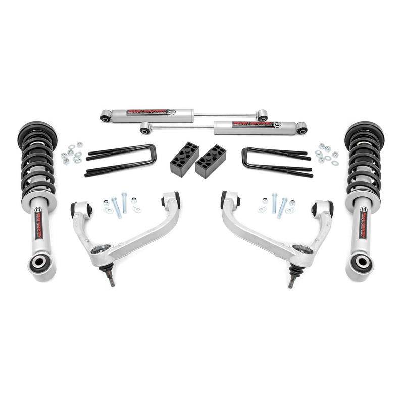 Rough Country | 3 Inch Lift Kit | N3 Struts | Ford F-150 4WD (2009-2013) | 54431