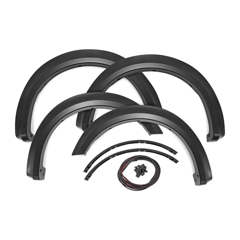 Rough Country | Fender Flares | Sport | UM Agate Black | Ford F-150 2WD/4WD (2021-2025) | S-F20911A-UM