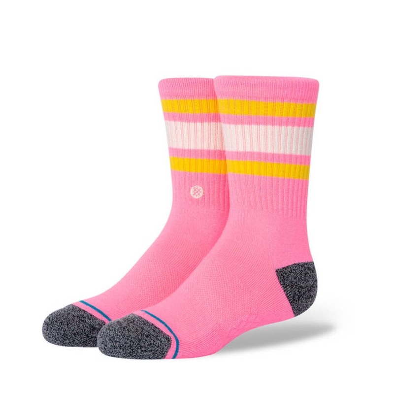 Stance Kid’s Boyd Crew Socks – Pinkfade