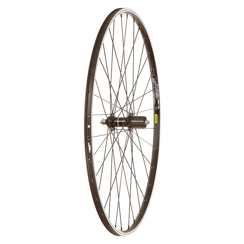 Wheel Shop, Mavic Open Elite Black/ Shimano 105 R7000, Wheel, Rear, 700C / 622, Holes: 32, QR, 130mm, Rim, Shimano HG 11