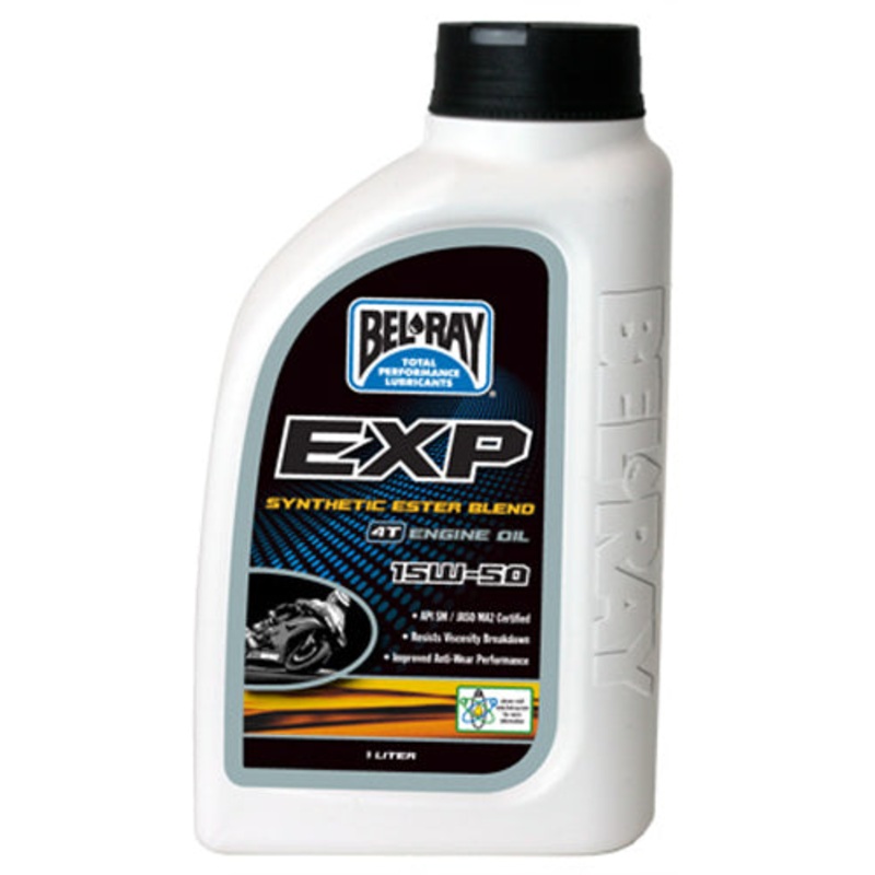 BEL-RAY EXP Synthetic Ester Blend 4T Engine Oil 15W-50 – 1L
