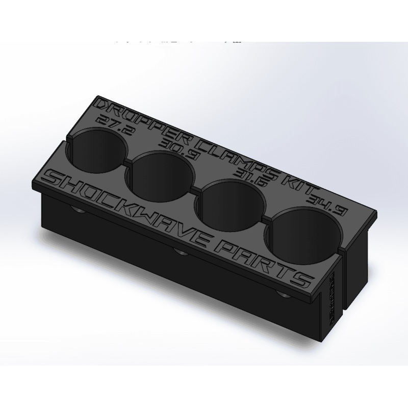 Dropper Post Shaft Clamps Full Set