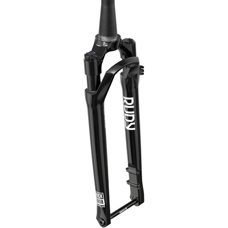 RockShox RUDY Ultimate XPLR Race Day 2 Suspension Fork – 700c 40 mm 12 x 100 mm 45 mm Offset Gloss BLK A2