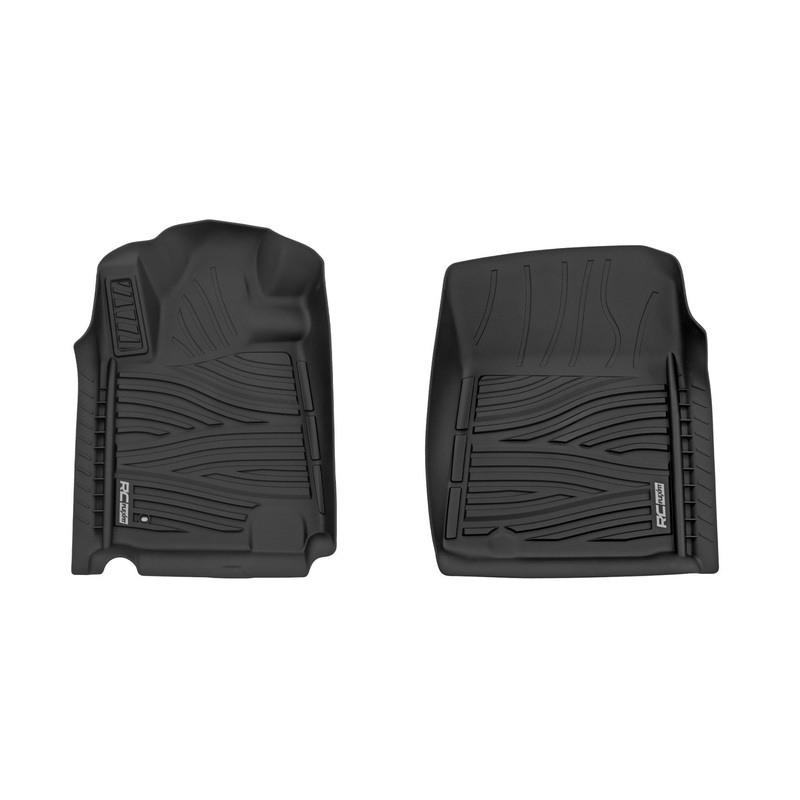Rough Country | Floor Mats | FR | Double Cab | Toyota Tundra 2WD/4WD (2014-2021) | FF-7141