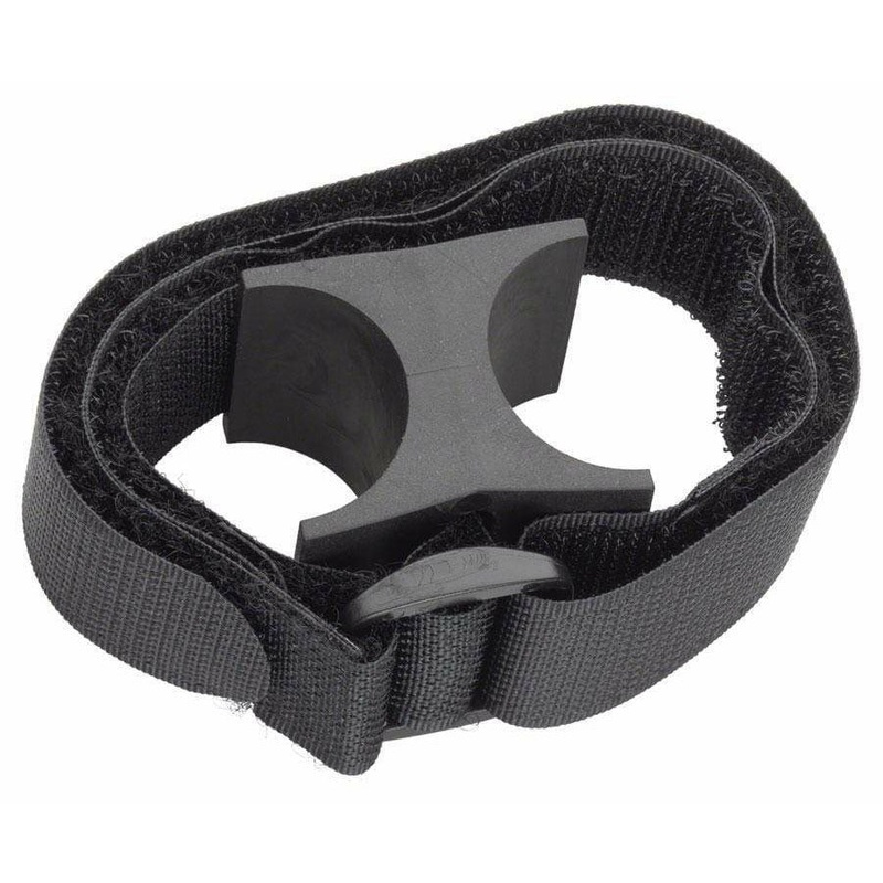 Bike Block Pump Holder: One Strap and Block