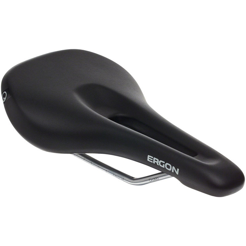 Ergon SM Saddle – Chromoly Black Women’s Small/Medium