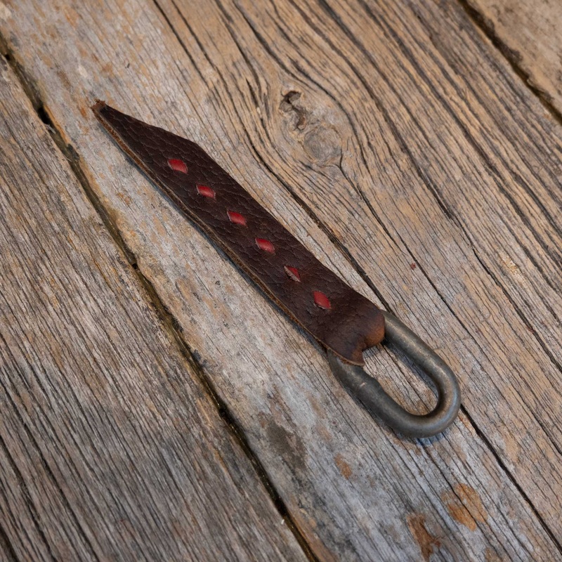 Horn Knot w/Leather Strap