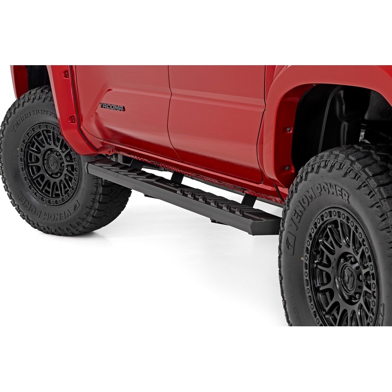 Rough Country | BA2 Running Boards | Side Step Bars | Double Cab | Toyota Tacoma (24-25) | 41013