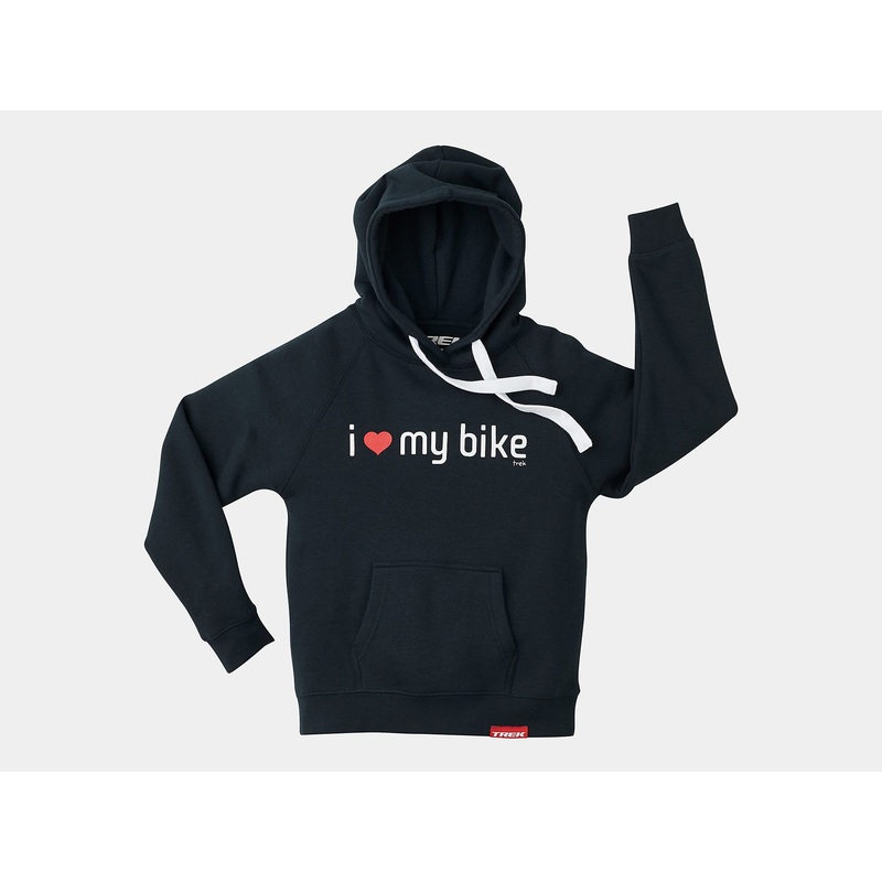 Trek Bike Love Youth Hoodie Navy