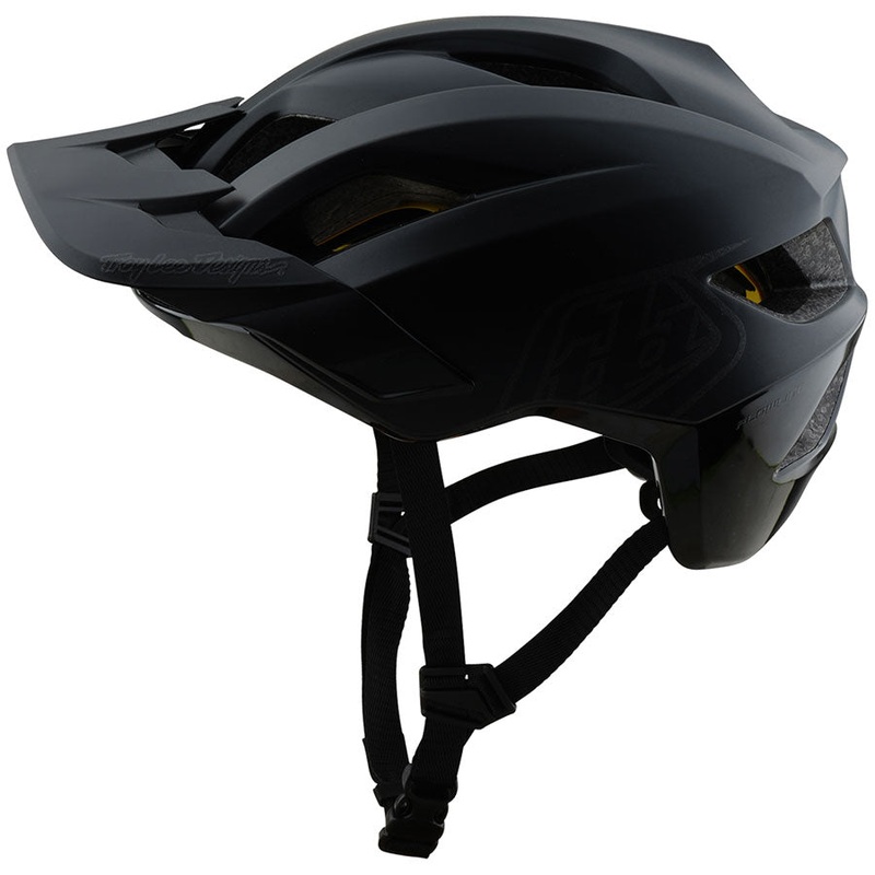 Troy Lee Designs Flowline Helmet  Point Black/Charcoal Medium/Large
