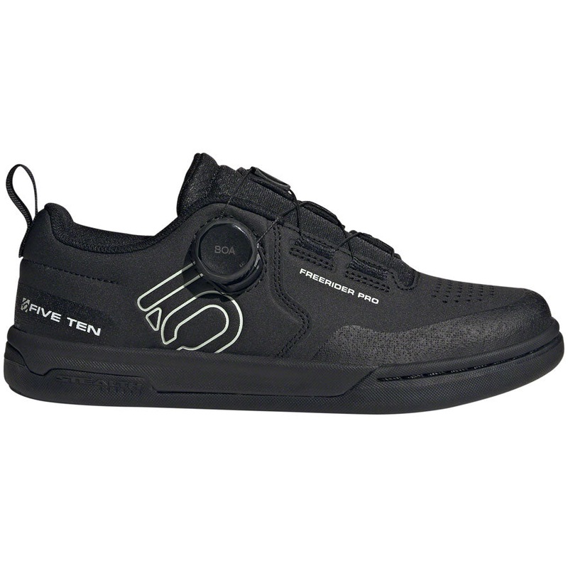 Five Ten Freerider Pro BOA Flat Shoes – Women’s  Core BLK/Linen Green/FTWR White 6