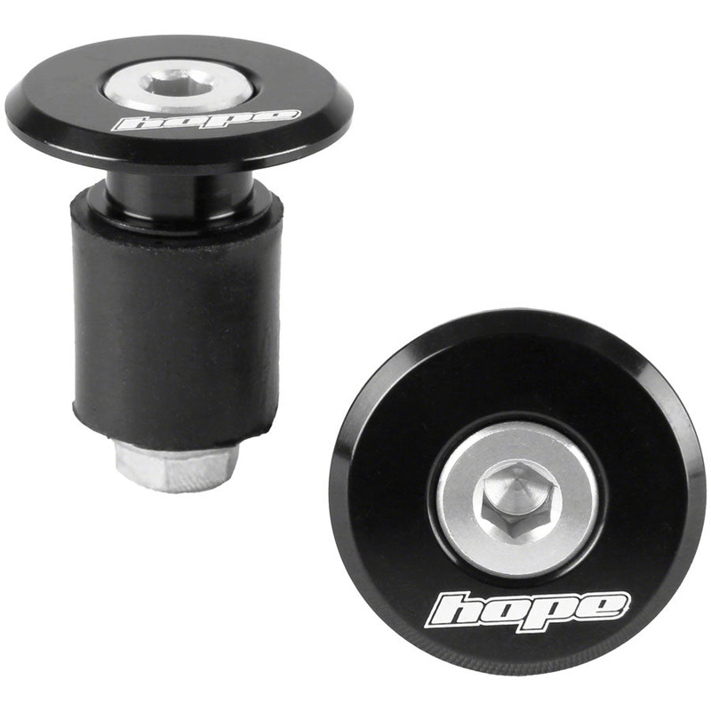 Hope Grip Doctor Bar End Plugs, Black