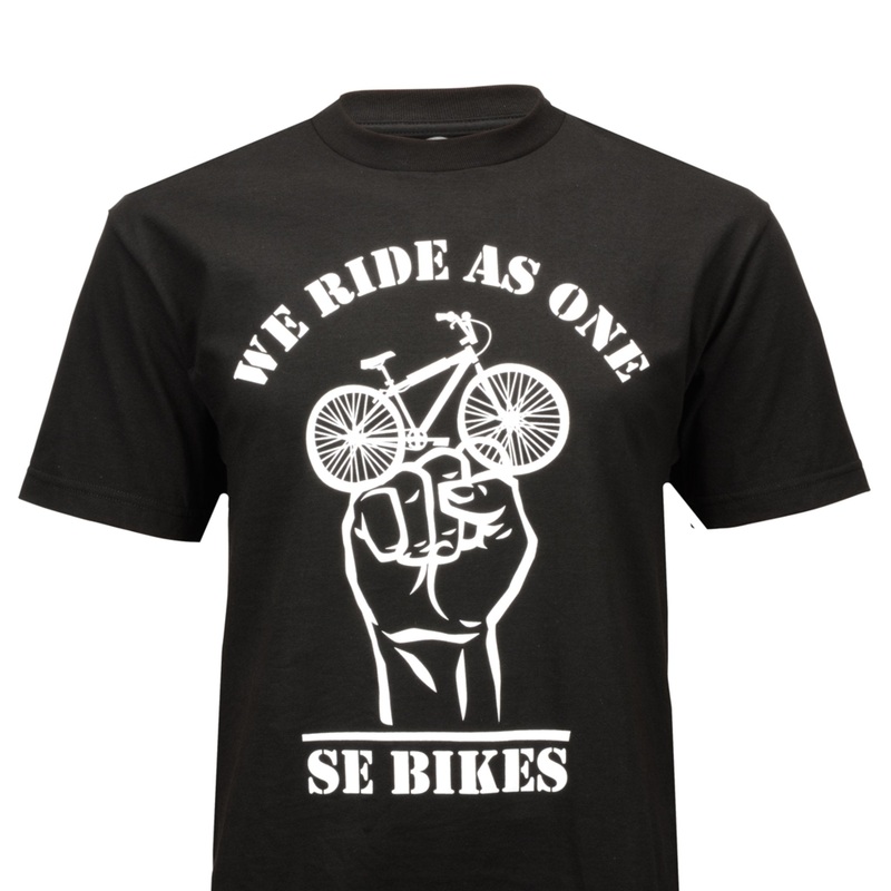 SE Bikes We Ride As One T-Shirt Black