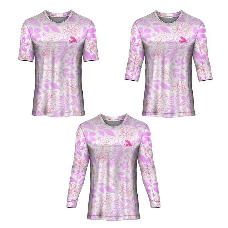 Aloha Pedal MTB JERSEY – ALL VARIANTS Mauii Pink