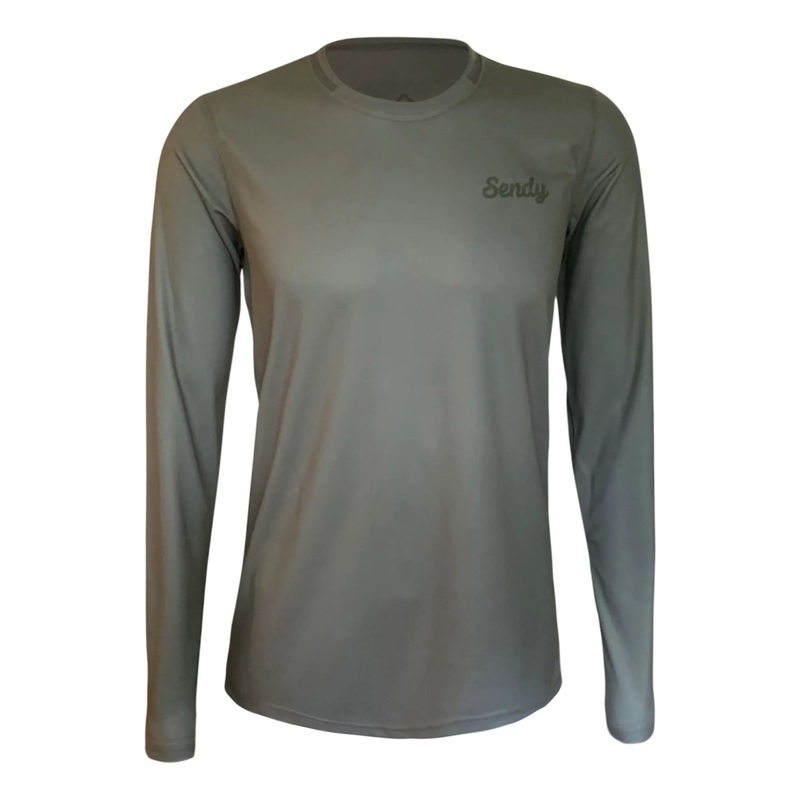 Sendy Send It Long Sleeve Jersey – L – Khaki – Green