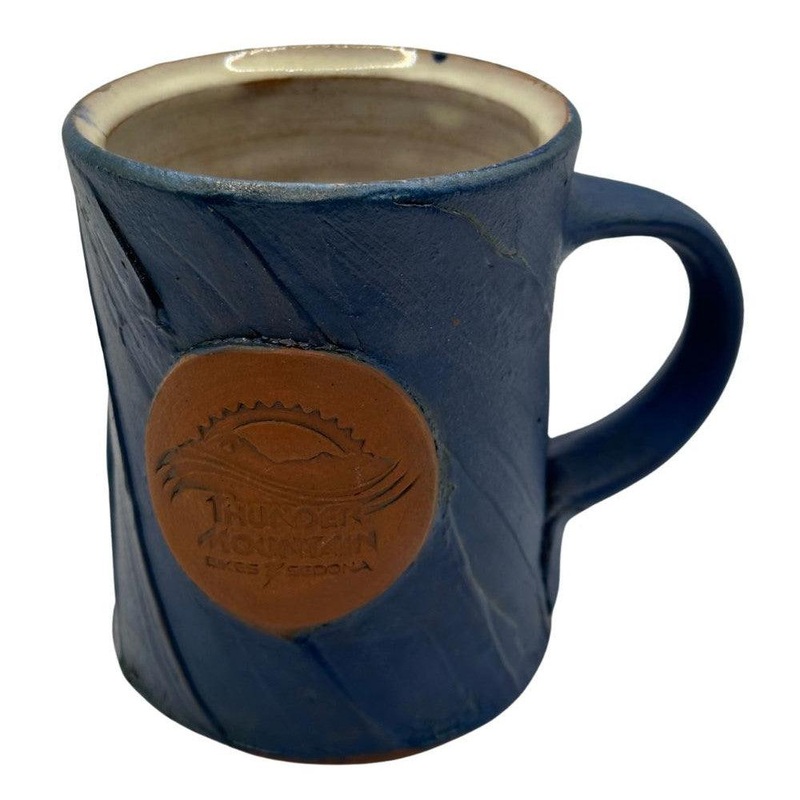 Hand-Thrown Coffee Mug Blue