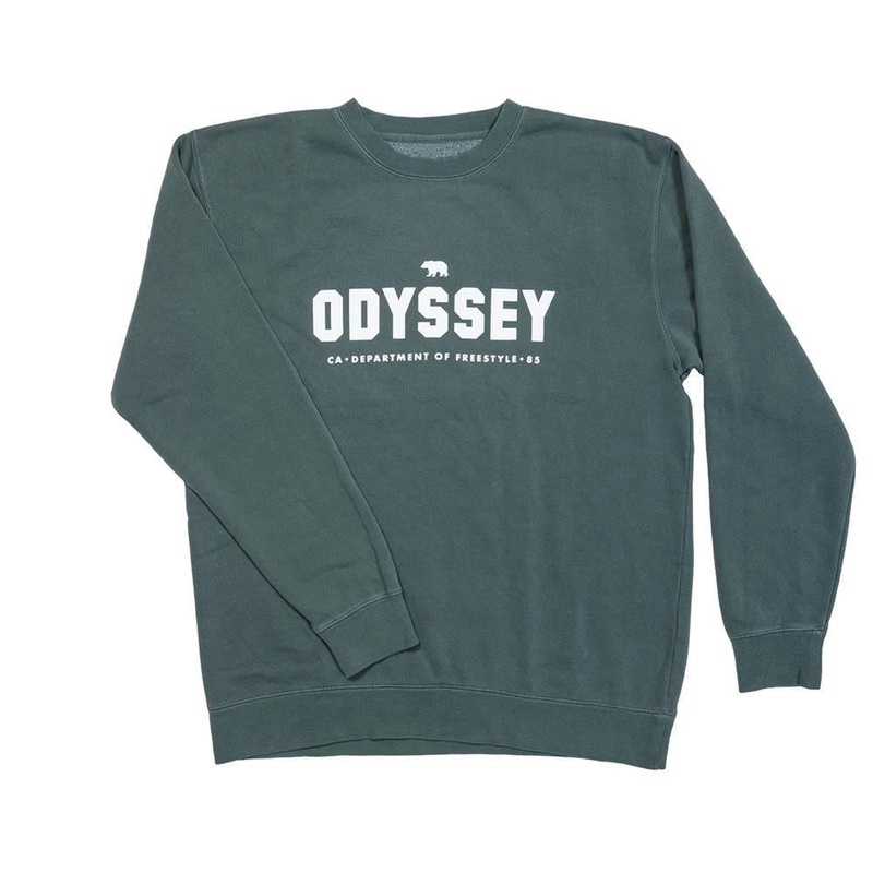 Odyssey Campus Crewneck Sweatshirt – Alpine Green