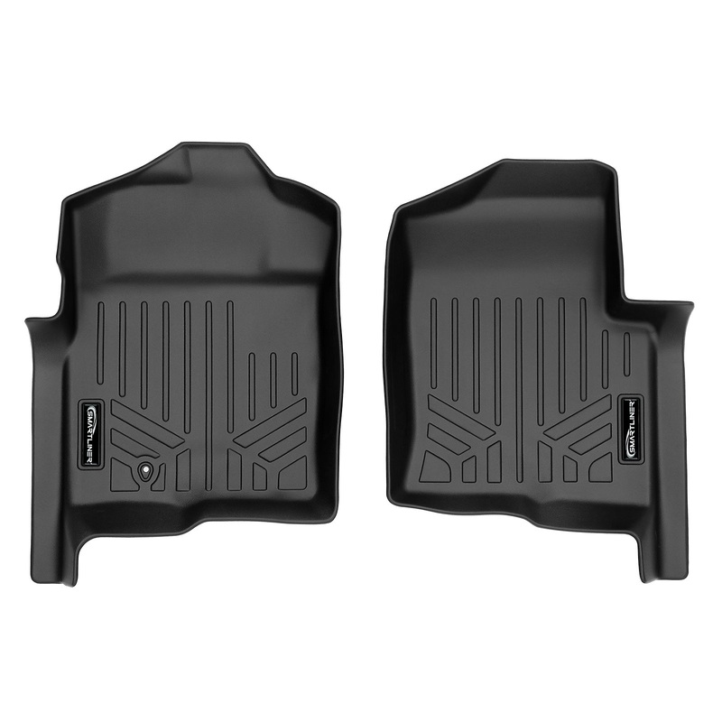 SMARTLINER Custom Fit Floor Liners For 2009-2010 Ford F-150 Black