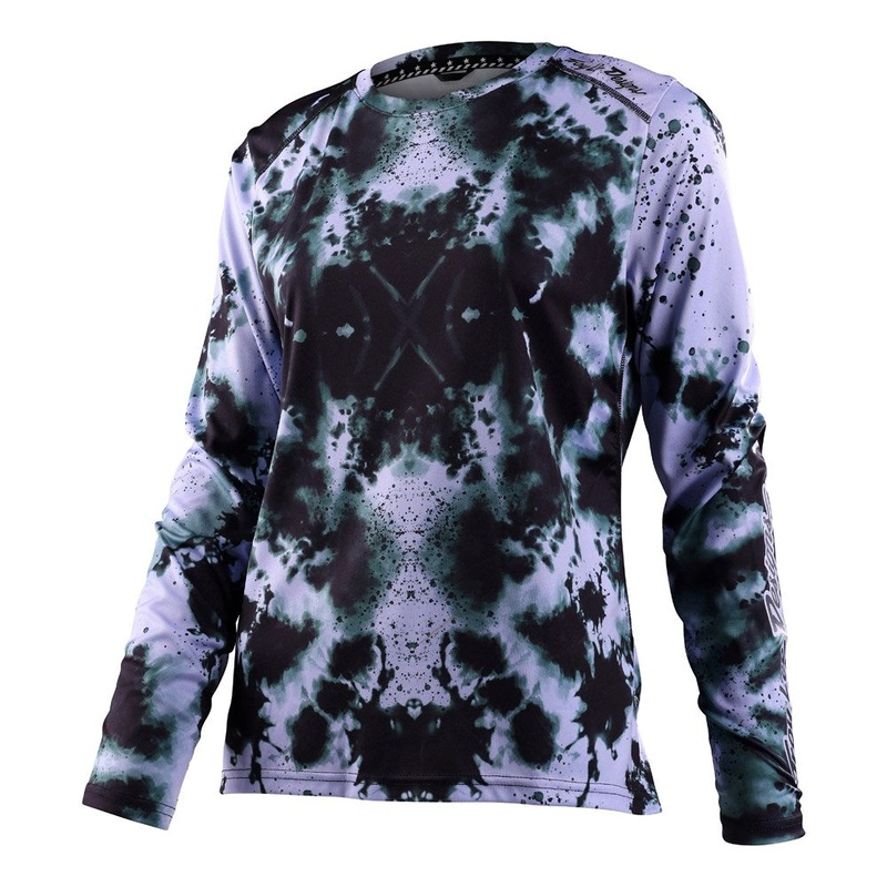 TLD Lilium Women’s Long Sleeve Jersey – Women’s L – Watercolor Lilac