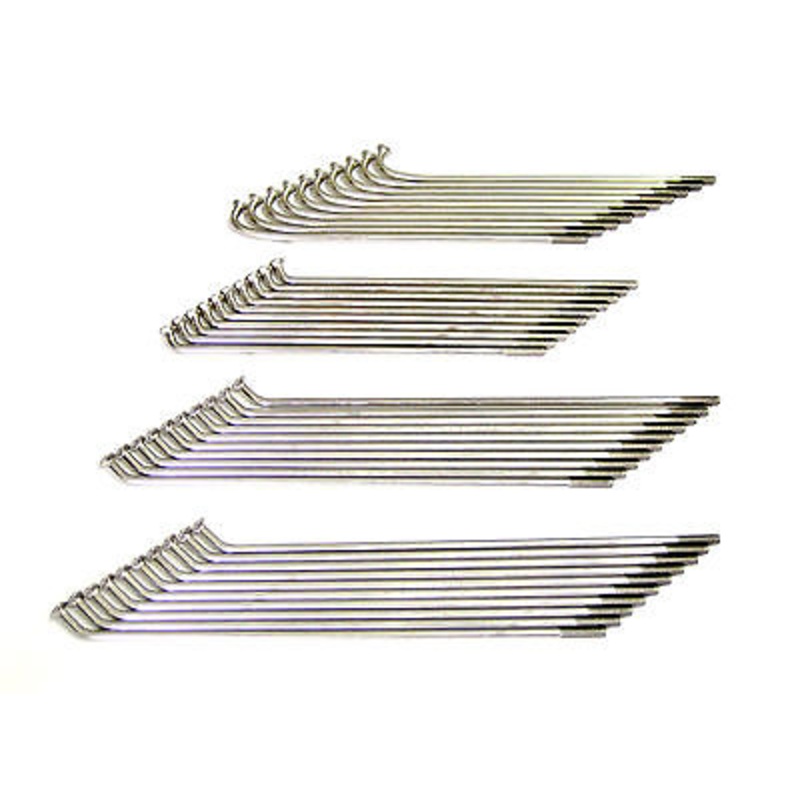 TRIUMPH Stainless Steel rear conical wheel spokes 18″ 1971 72 73 74 .250 nipples