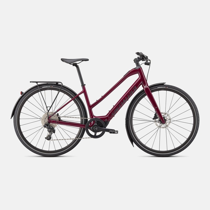 Turbo Vado SL 4.0 Step-Through EQ Raspberry / Black Reflective