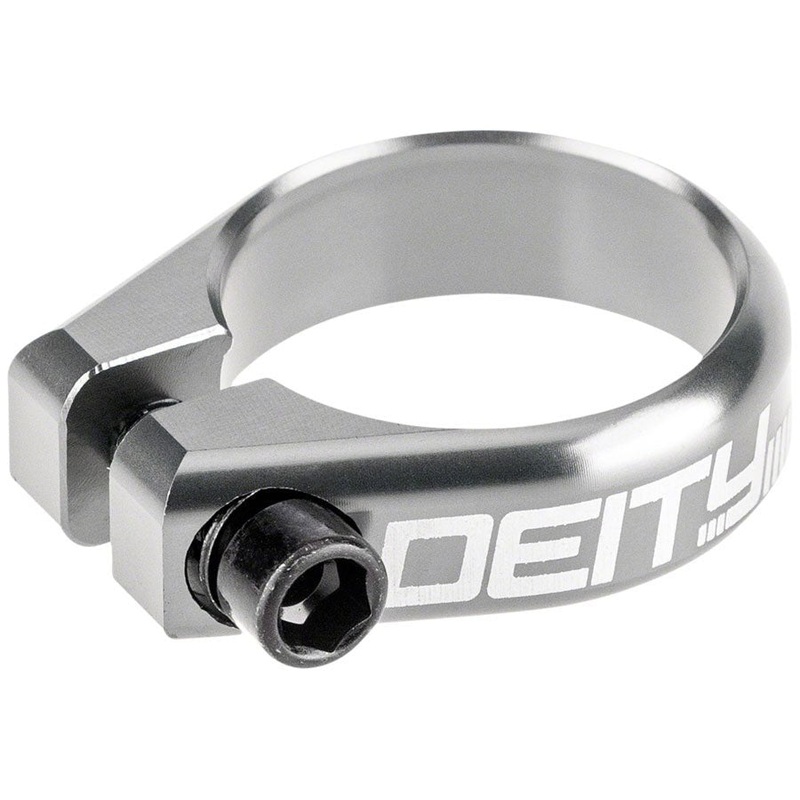 Deity Circuit Seatpost Clamp – 36.4mm – Platinum