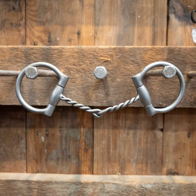 Matt Humphries D-Ring Twisted Wire Snaffle Bit