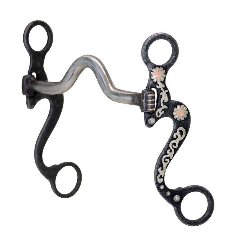 Metalab Daisy Medium Port Shank Pony Bit