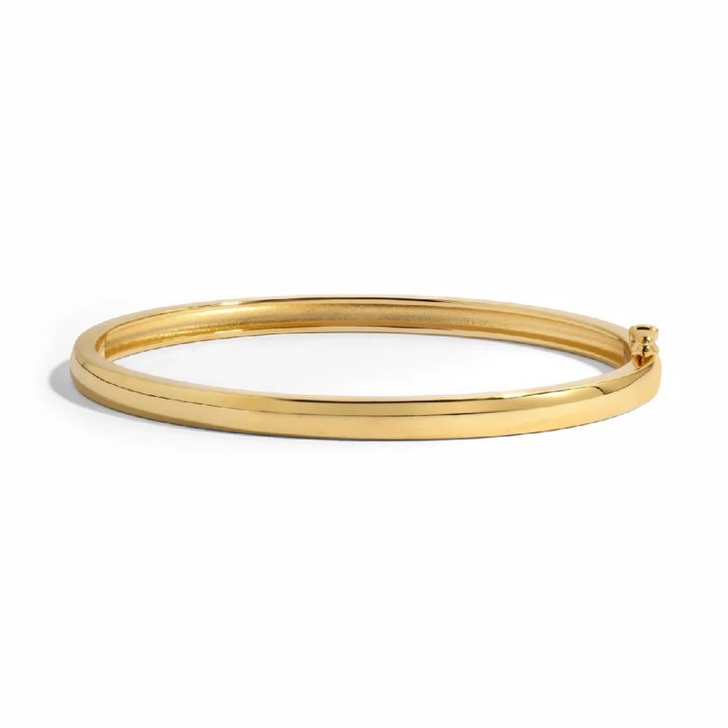 Solid Gold 7″ Bangle