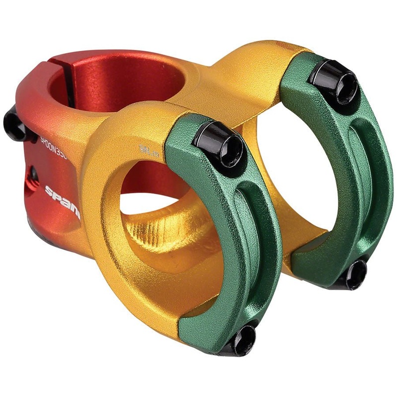 Spank Spoon 350 Stem – 35mm Length – 35mm Clamp – Rasta