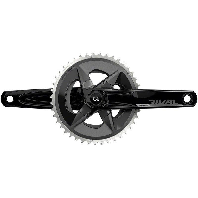 SRAM Rival AXS Wide Power Meter Crankset – 165mm 12-Speed 43/30t Yaw 94 BCD DUB Spindle Interface BLK D1