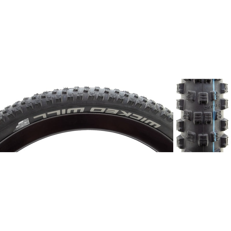 Wicked Will Tire – 29 x 2.6 Tubeless Folding BLK Evolution Line Super Ground Addix SpeedGrip