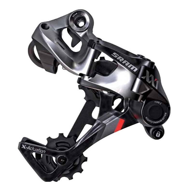 XX1 Rear Derailleur – 11 Speed Medium Cage Black/Red