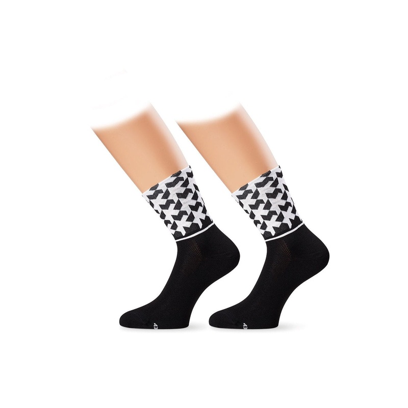 Assos monogramSock_evo8 Holy White