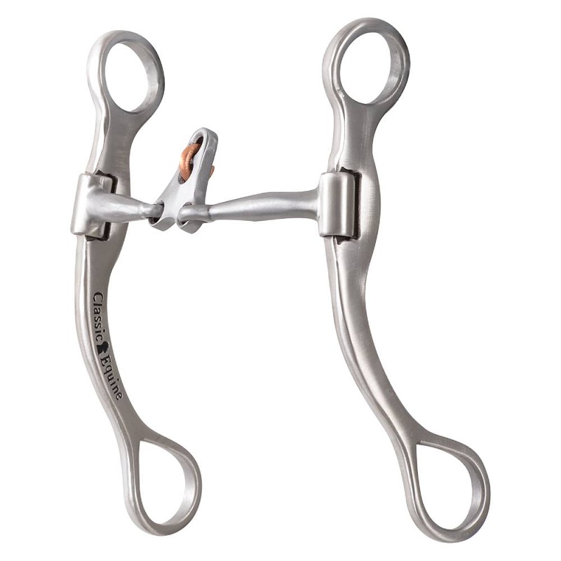 Classic Equine BitLogic 7-1/2″ Shank Floating Spade Bit