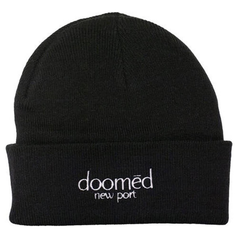 Doomed Newport Beanie – Black