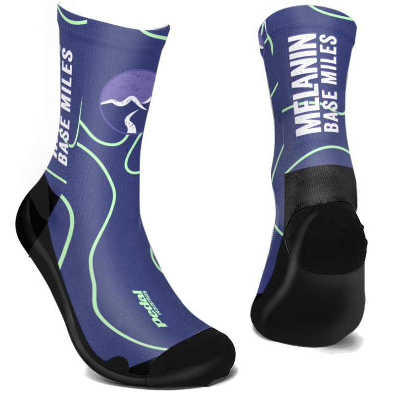 Melanin Base Miles 2025 SUBLIMATED SOCK