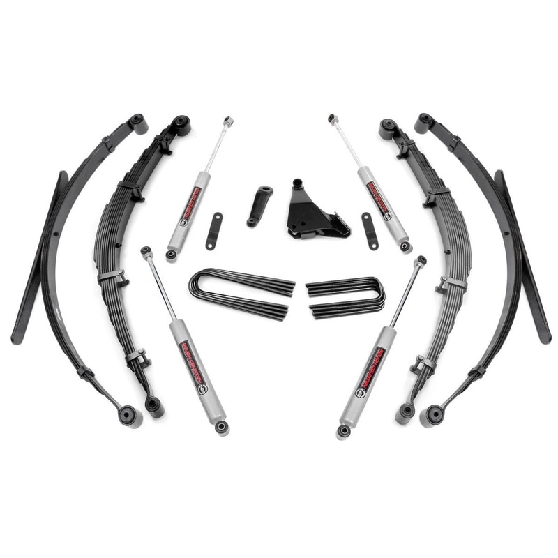 Rough Country | 6 Inch Lift Kit | Rear Springs | Ford F-250/F-350 Super Duty 4WD (1999-2004) | 49730