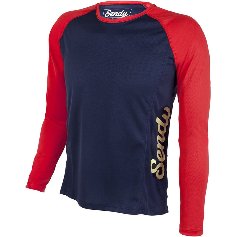 Sendy Send It Long Sleeve Youth Jersey – Youth S – Neon Punch