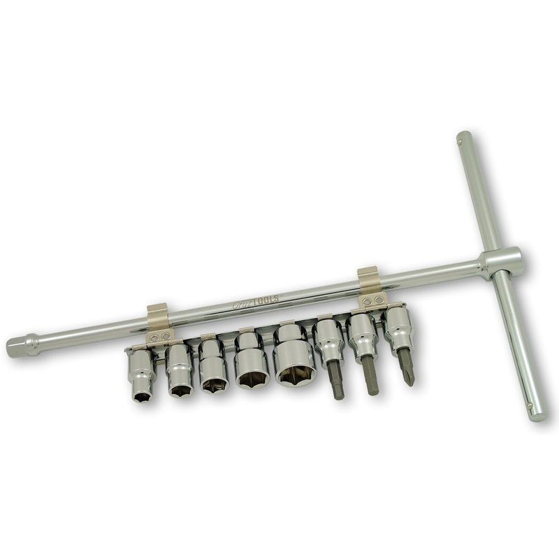 Sliding T Driver W/Socket Set